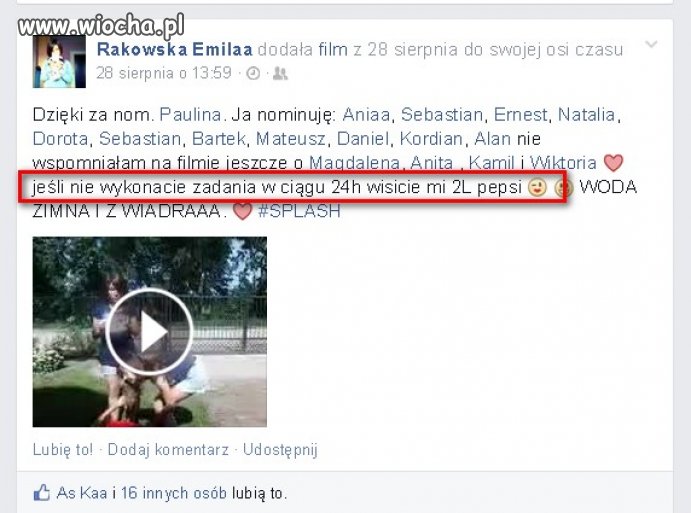 Szkoda że zapominamy o co naprawdę chodzi w akcji.
