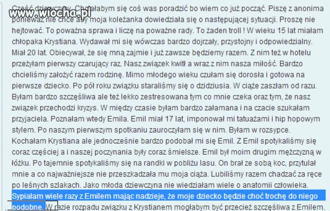 Zaszła w ciążę z Krystianem a...