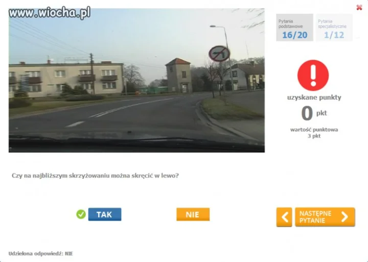 Nawet robiąc prawo jazdy