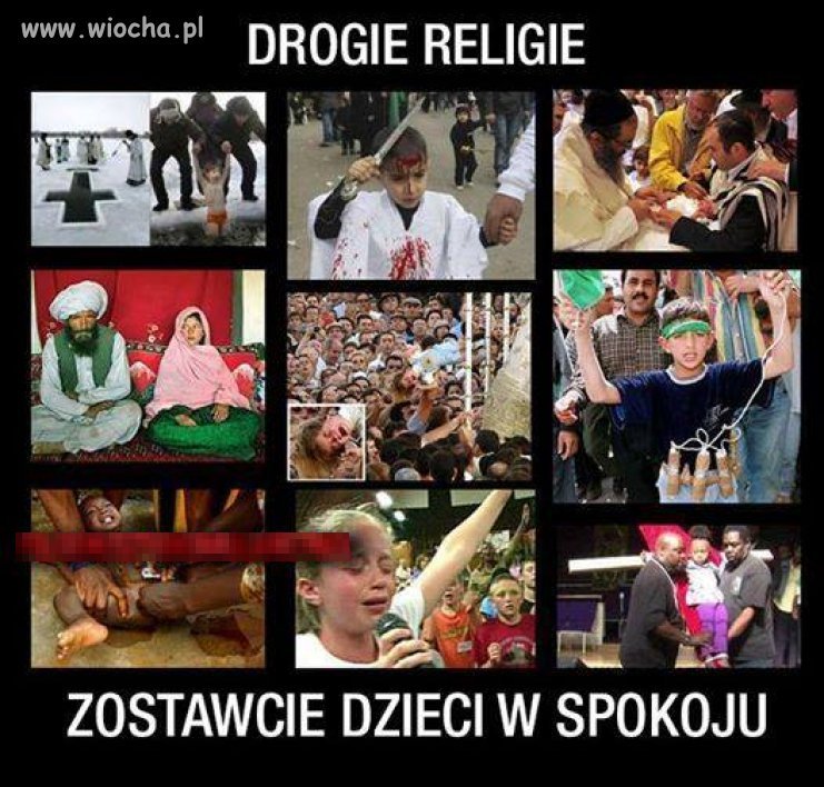 Stop indoktrynacji od dziecka!