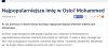 Najpopularniejsze imię w Oslo