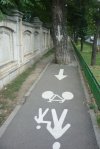 Wszystko z myślą o rowerzystach i pieszych...