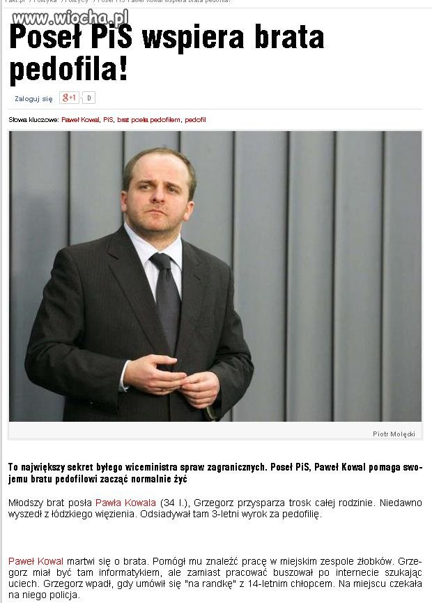 Pomógł mu znaleźć pracę w miejskim zespole żłobków