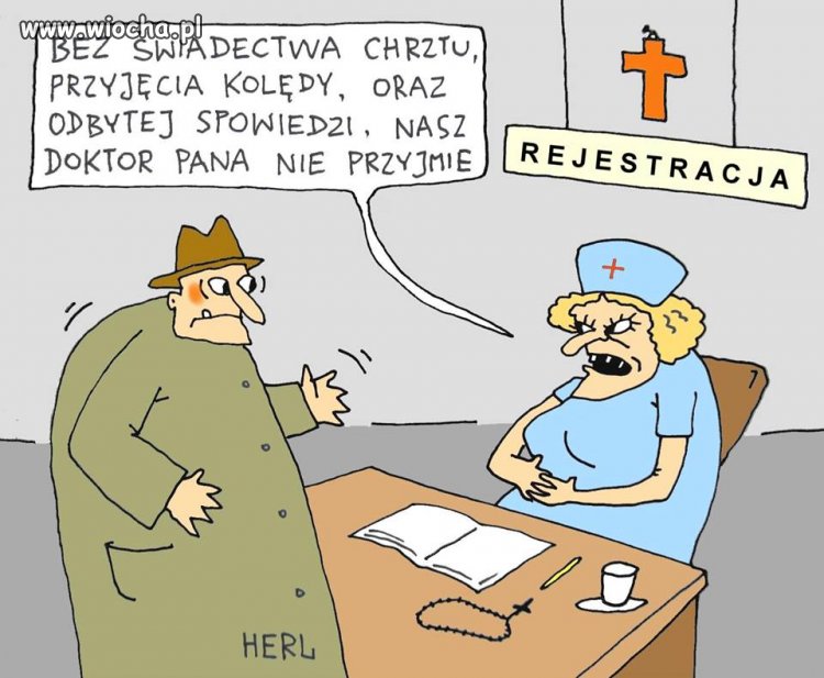 Deklaracja wiary...a co z wolną wolą pacjenta???
