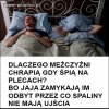 śpisz na plecach ?