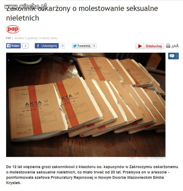 Kolejny pedofil !!!