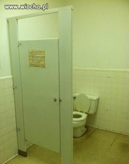 W pewnym WC