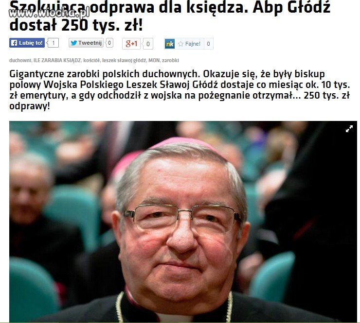 W służbie Bogu i kościołowi.