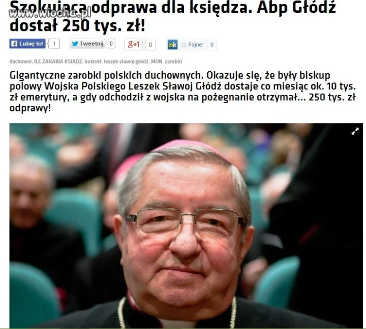 W służbie Bogu i kościołowi.