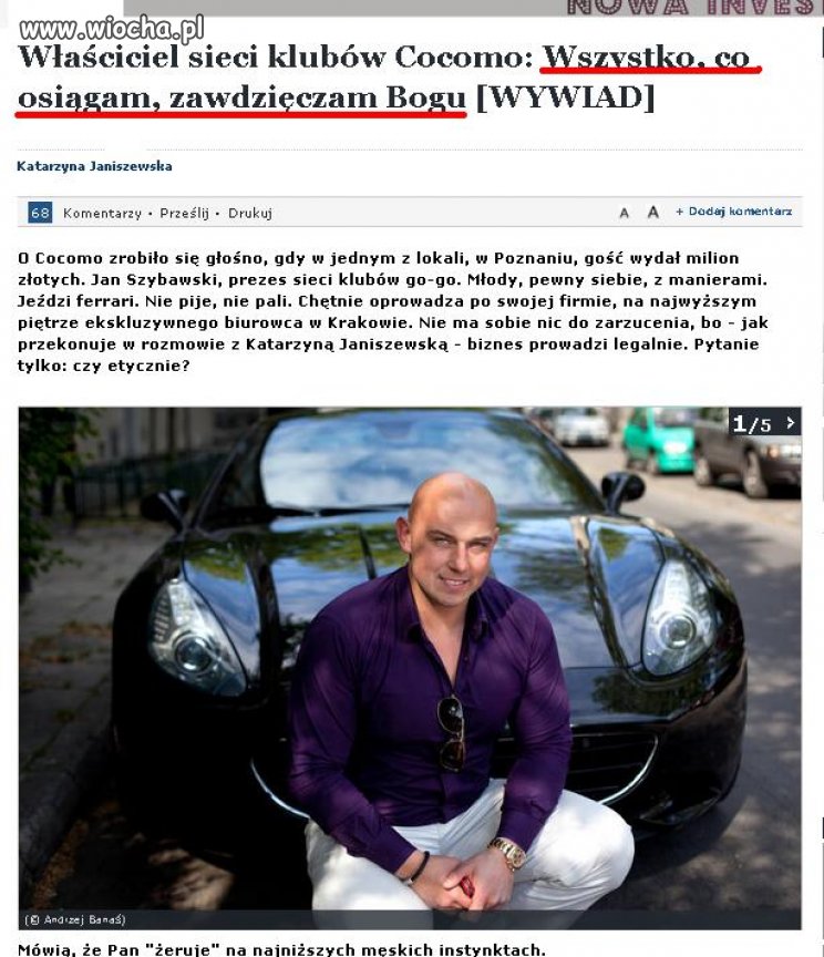 Właściciel sieci Burdeli. 