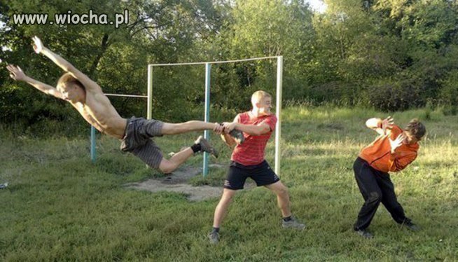Prawdziwy wojownik...