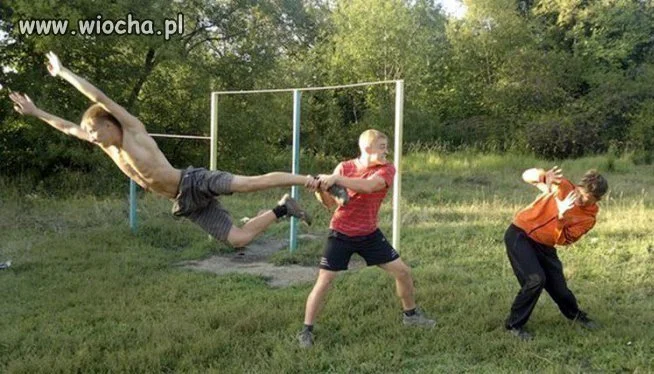 Prawdziwy wojownik...