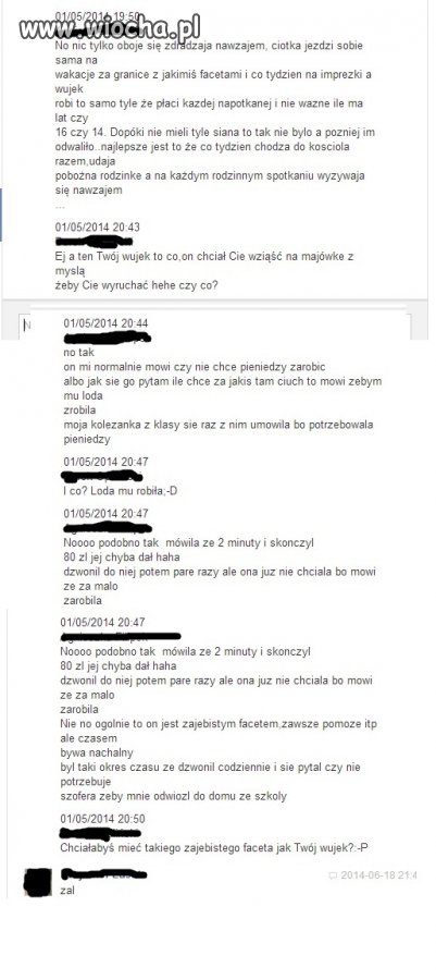 WUJKA umówiła na loda 