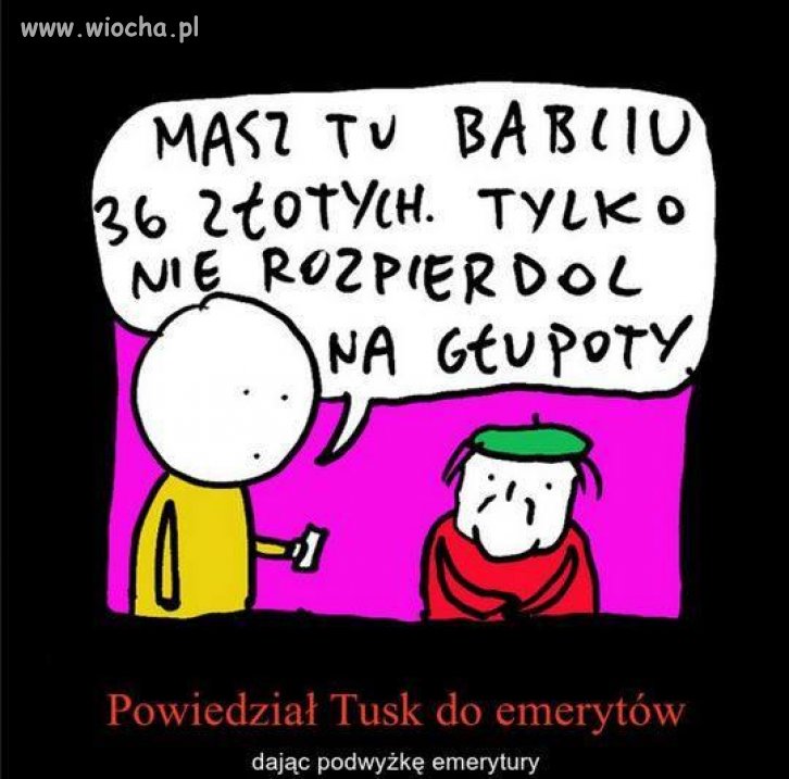 Całe 36 złotych... 