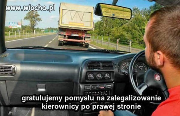 To jest tak jak z fotoradarami,
