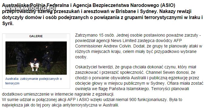 W Australii się budzą