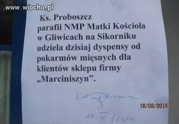 Ksiądz ostro pojechał po bandzie
