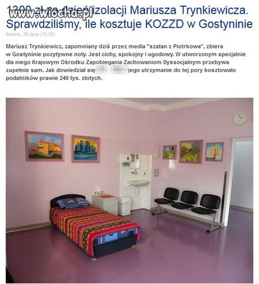 1300 zł dziennie z naszych podatków na pasożyta