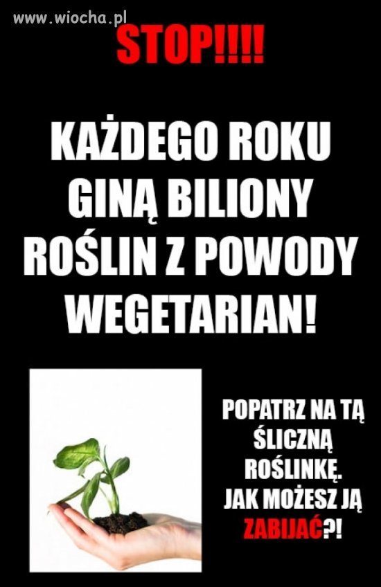Szach i mat wegetarianie...
