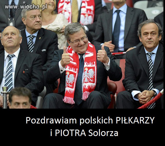 PREZYDENT POZDRAWIA!