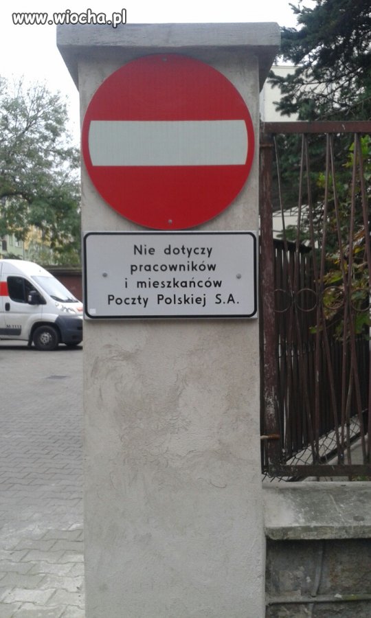 Mieszkańcy Poczty Polskiej