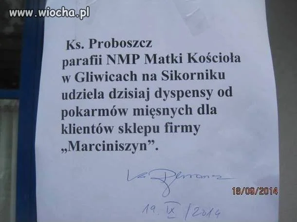 Ulgi dla dających na tacę ... 
