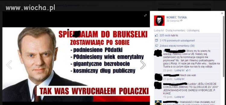 3176 udostępnień 38 negatywnych komentarzy