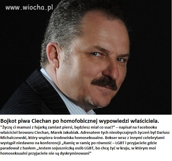 Od dziś piję tylko Ciechana !