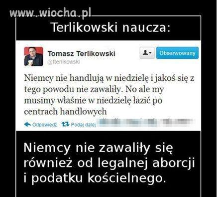 Terlikowski na papieża.