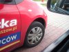 Szkoła jazdy i łyse opony