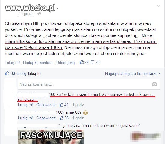 Mistrz ciętej riposty... i plandeka