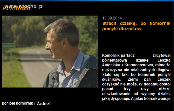 Bo komornik może wszystko