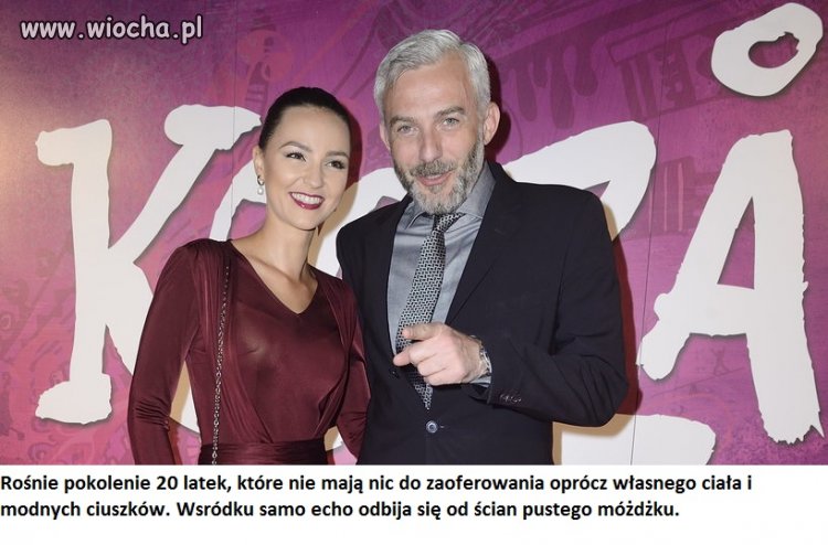 Hubert Urbański i jego hmm... narzeczona 