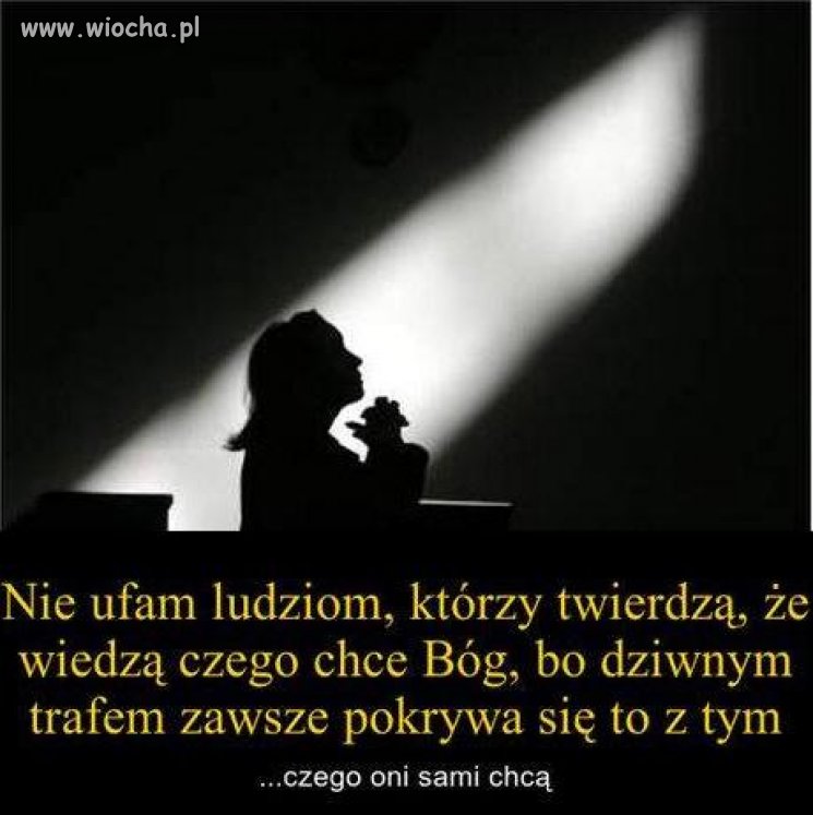 Święte słowa... 