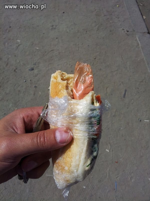 Hot dog z gratisem...