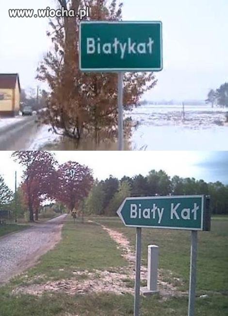 Białykał - do 1999 Biały Kał - wieś wielkopolska