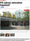 Radna z PiSu chce zabronić kopulacji zwierzętom