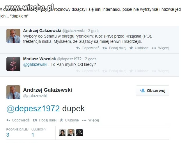 Polityk PO ze wsi wyjdzie
