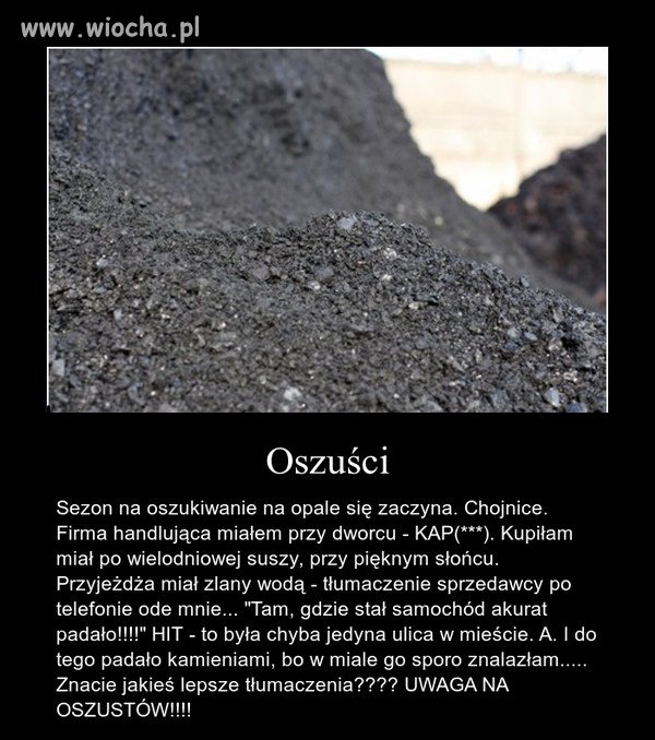 W tych czasach ciężko o uczciwość