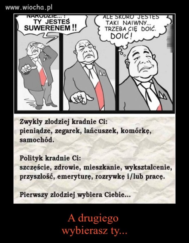 Pierwszy złodziej wybiera Ciebie