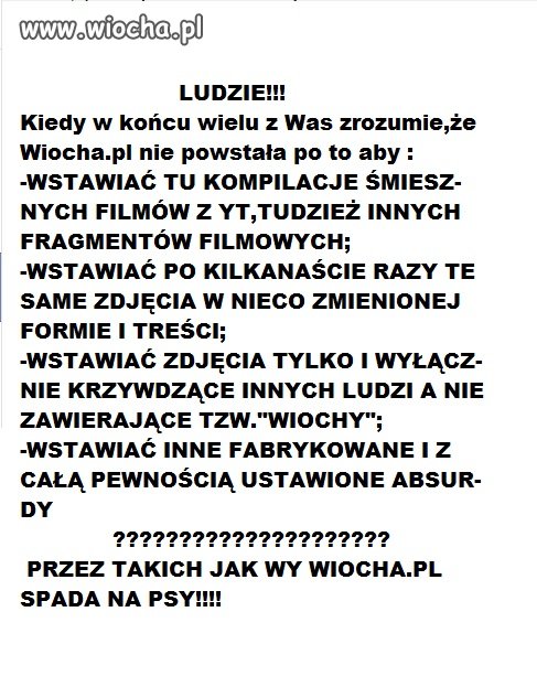 Przez takich jak Wy