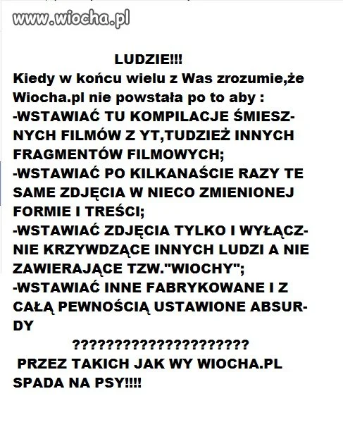 Przez takich jak Wy