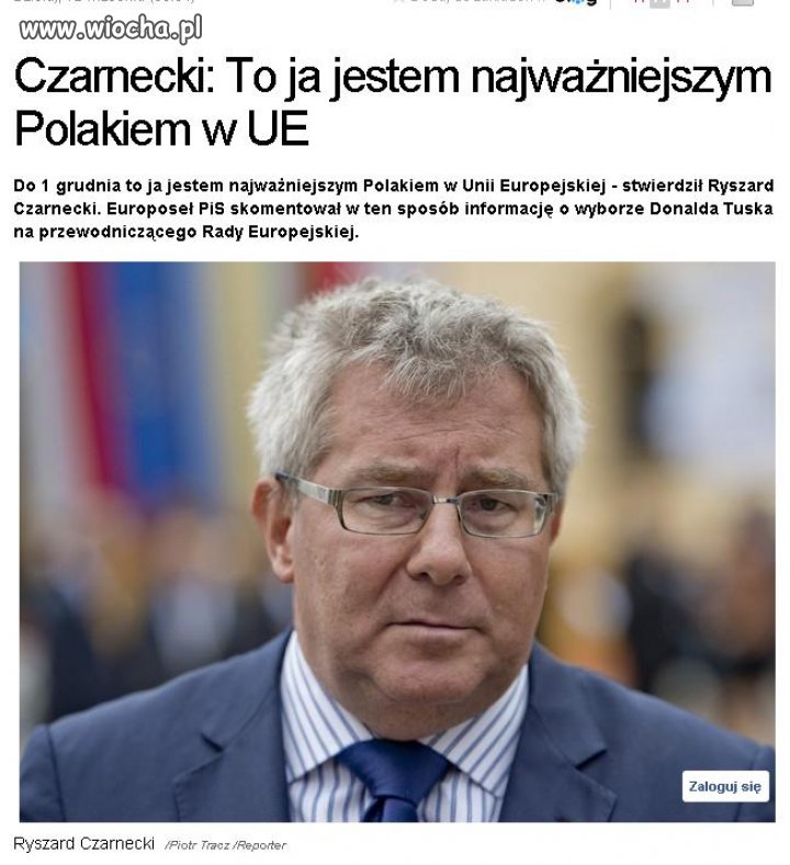 Wysoko gość się ceni... 