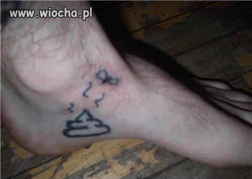 Gó*niany pomysł na tatuaż...
