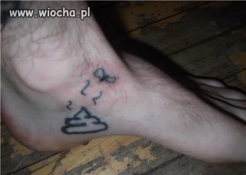 Gó*niany pomysł na tatuaż...