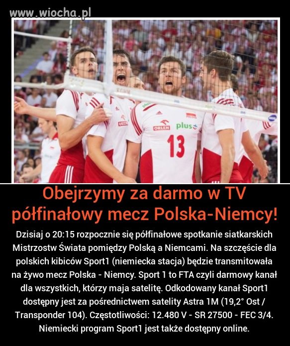 Wiocha dla Polsatu