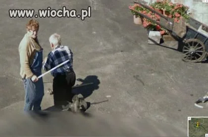 Sfilmowane przez Google Street View