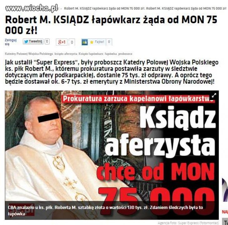 I pewnie dostanie... 