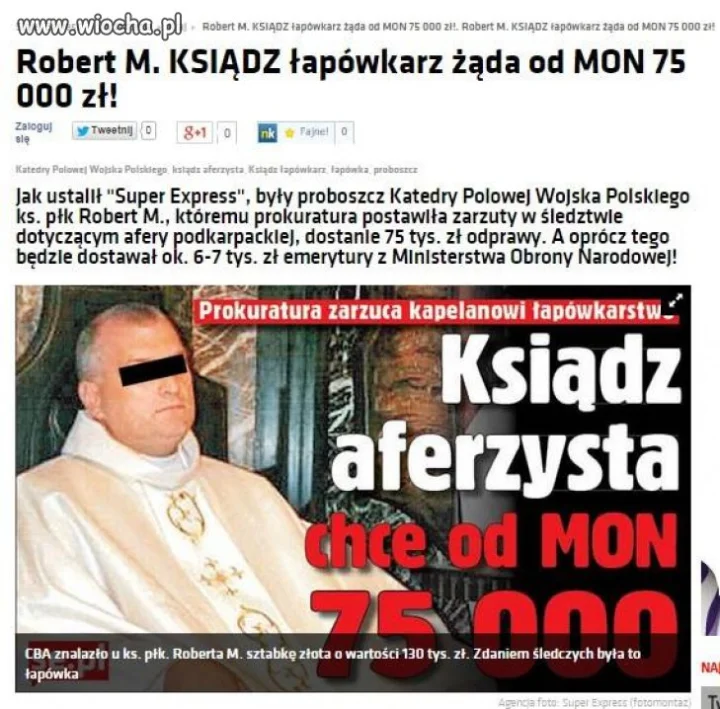 I pewnie dostanie... 