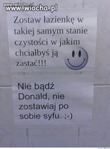 Nie nasladuj kogos w jego bledach